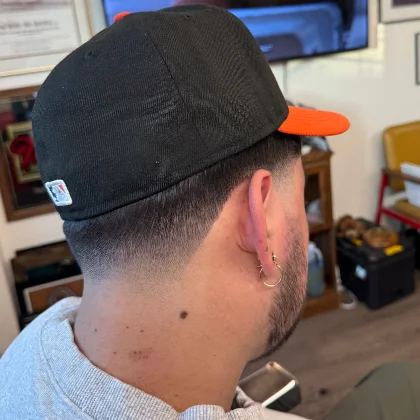 Recent haircut at Heartbreakers Barbershop