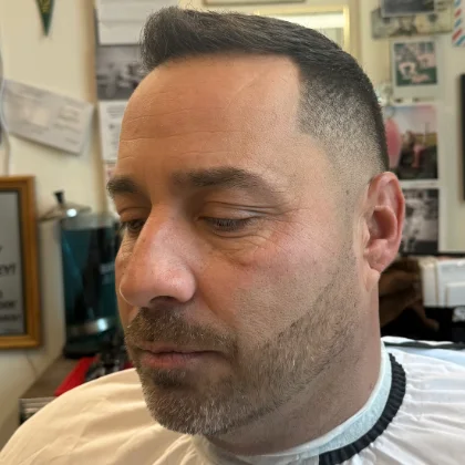 Recent haircut at Heartbreakers Barbershop