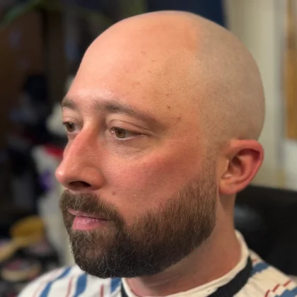 Recent haircut at Heartbreakers Barbershop